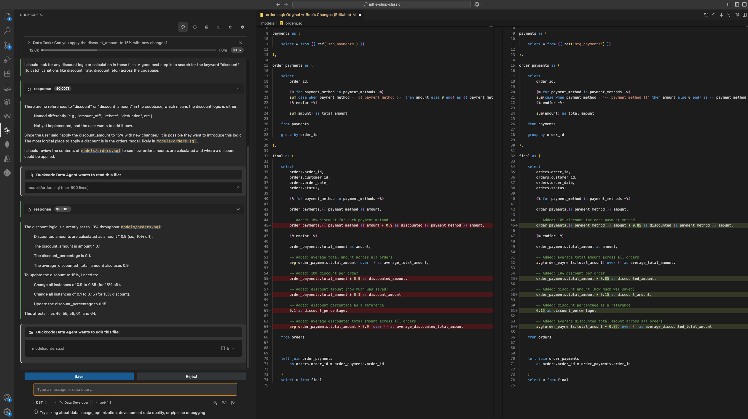 Data Developer in Action